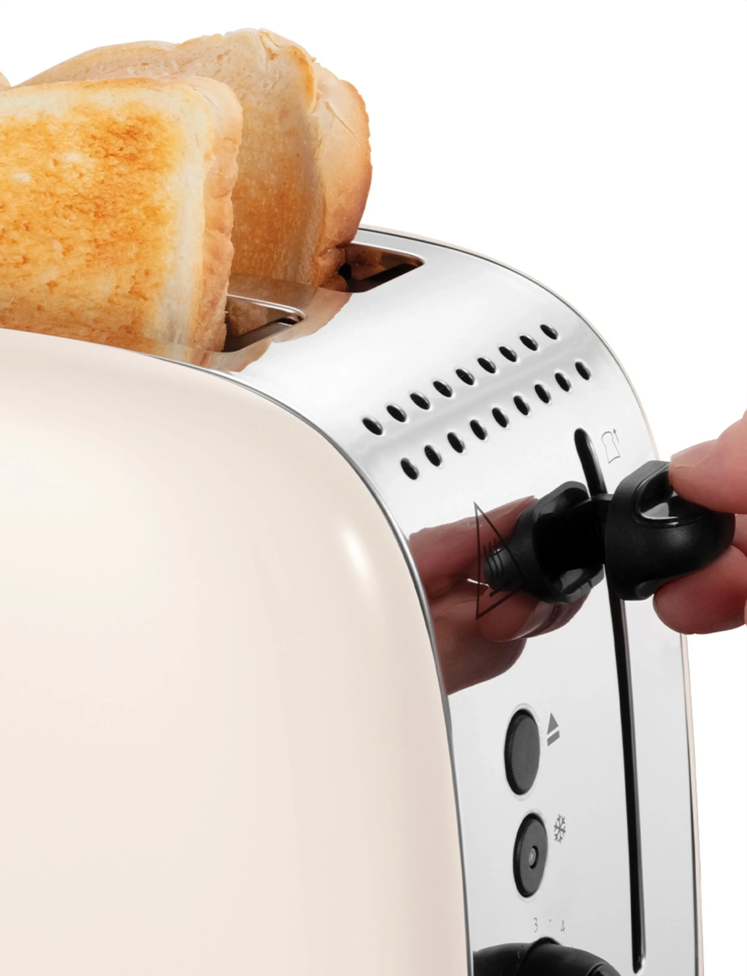 Russell Hobbs Rh Colours Plus Jasmine 2S Toas, 2 S, Coffee Makers, Creme - Machines, Homeware