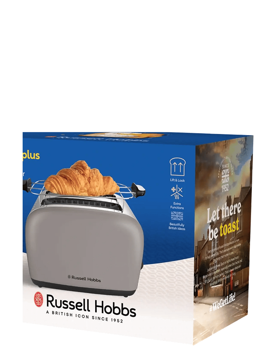 Russell Hobbs - RH Colours Plus Mocha 2S Toaste - rösterid - mocha - 3