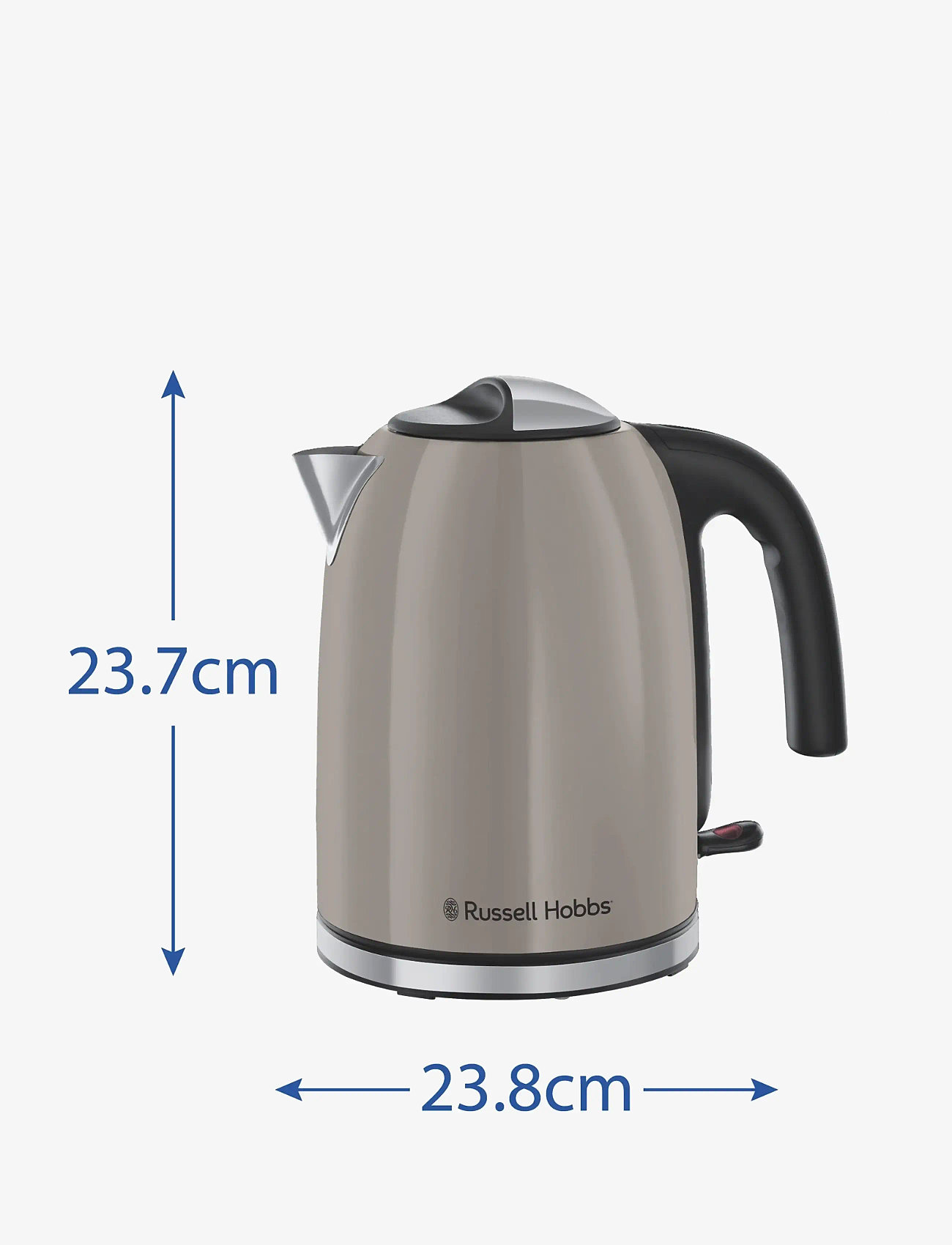 Russell Hobbs - RH Colours Plus Mocha Kettle - wasserkessel & wasserkocher - mocha - 2