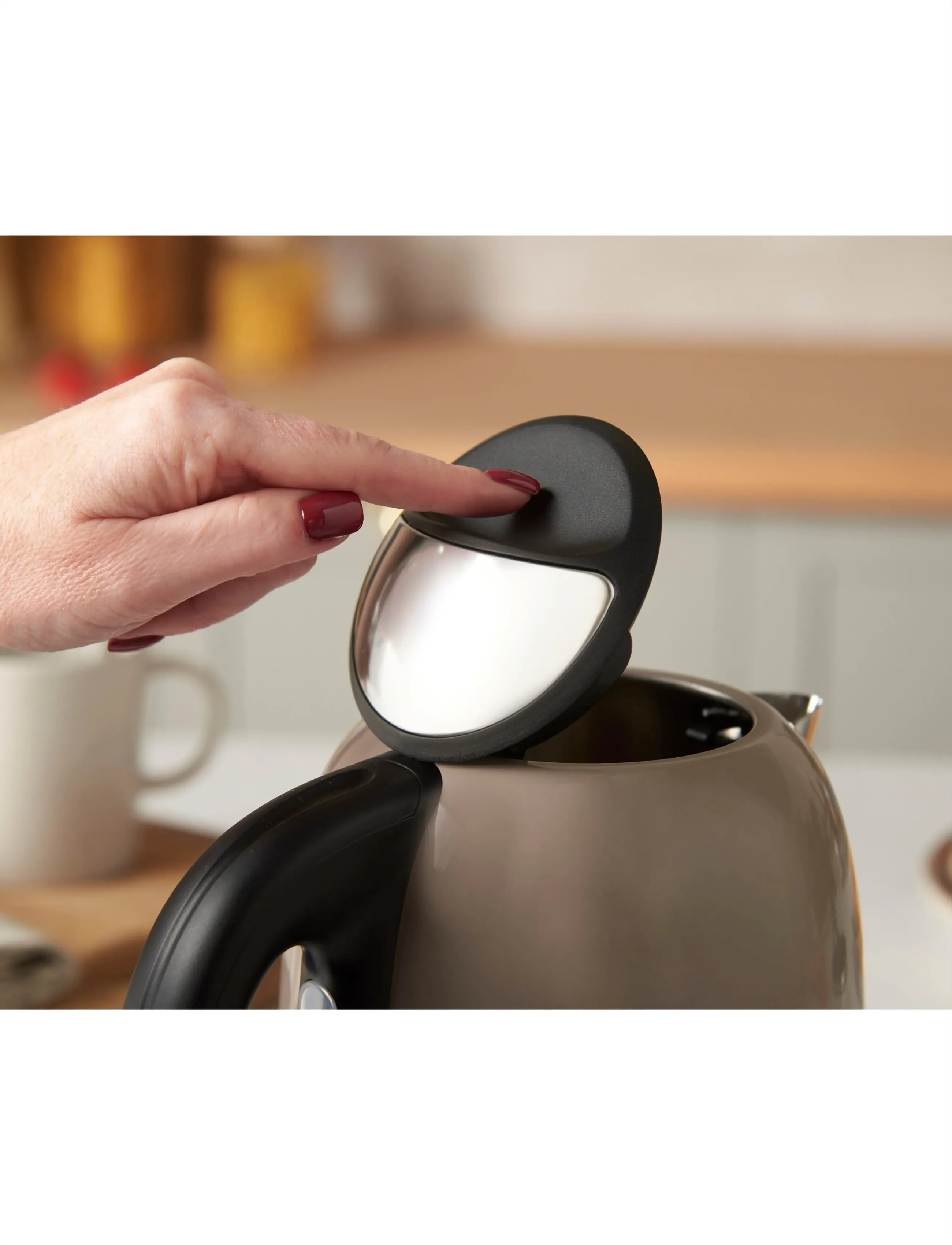 Russell Hobbs - RH Colours Plus Mocha Kettle - kettles & water boilers - mocha - 5