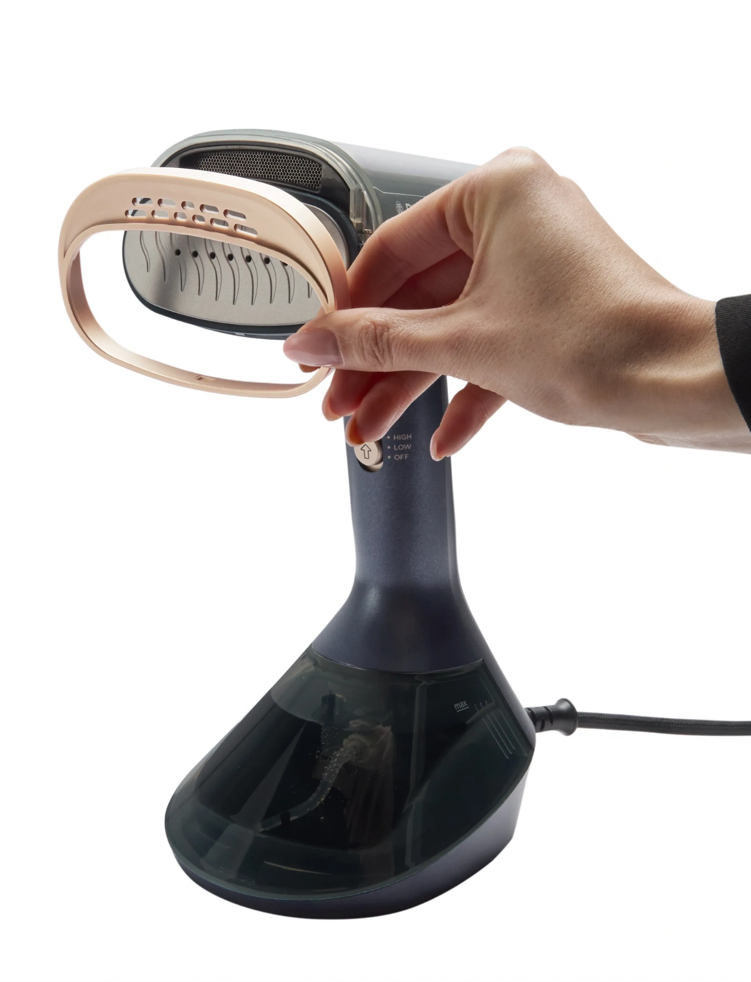 Russell Hobbs - RH SteamGenie VacuSteam Steamer - dampstrygejern - navy blue - 5