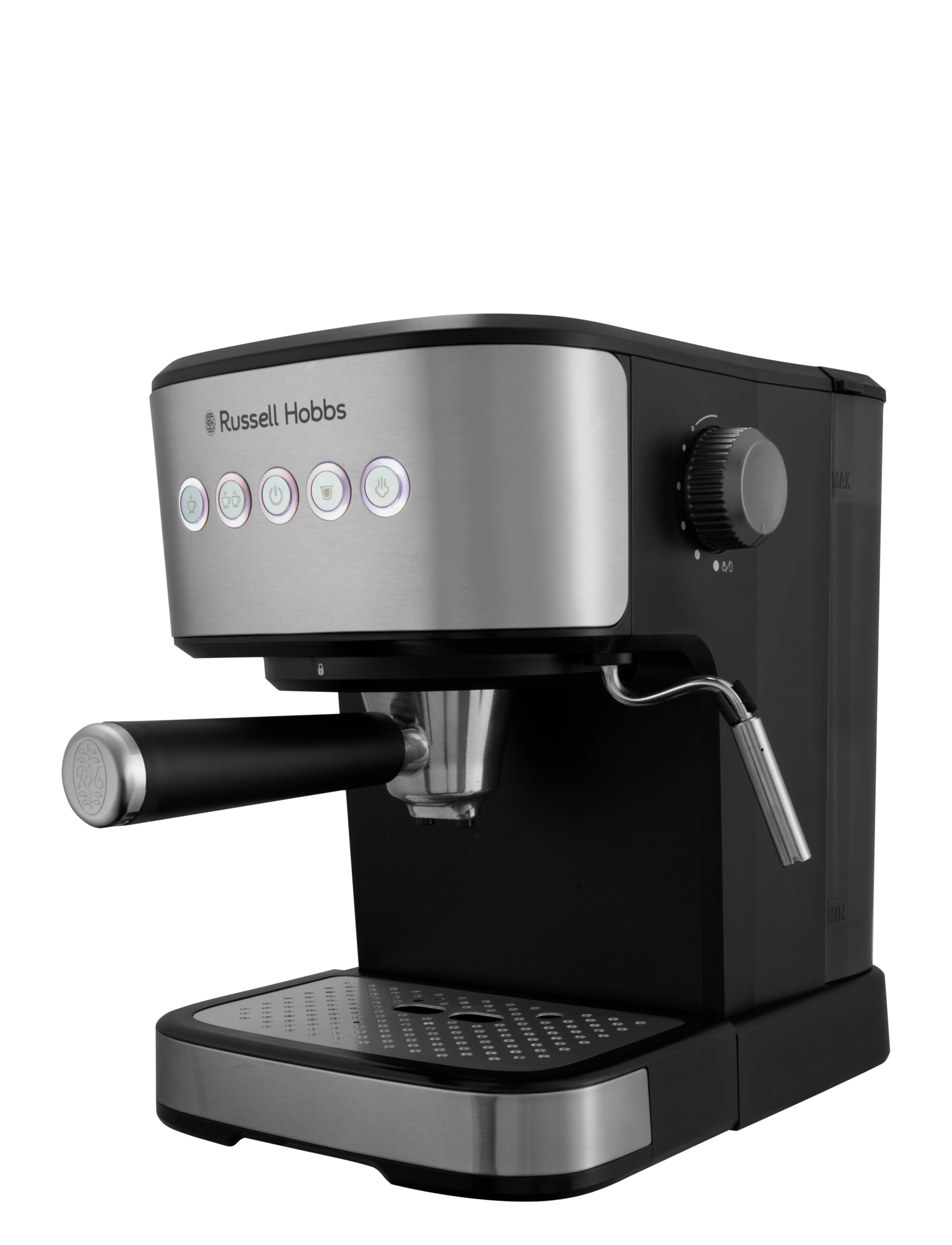 Russell Hobbs Heaton Espresso Machine, Espressomaskine, Sort, Str: ONE SIZE