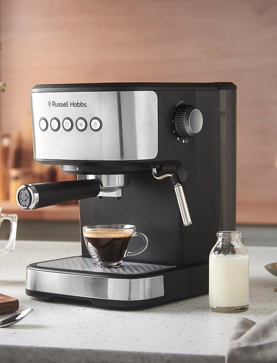 Russell Hobbs - Heaton Espresso Machine - espressomasinad - stainless steel, black - 4
