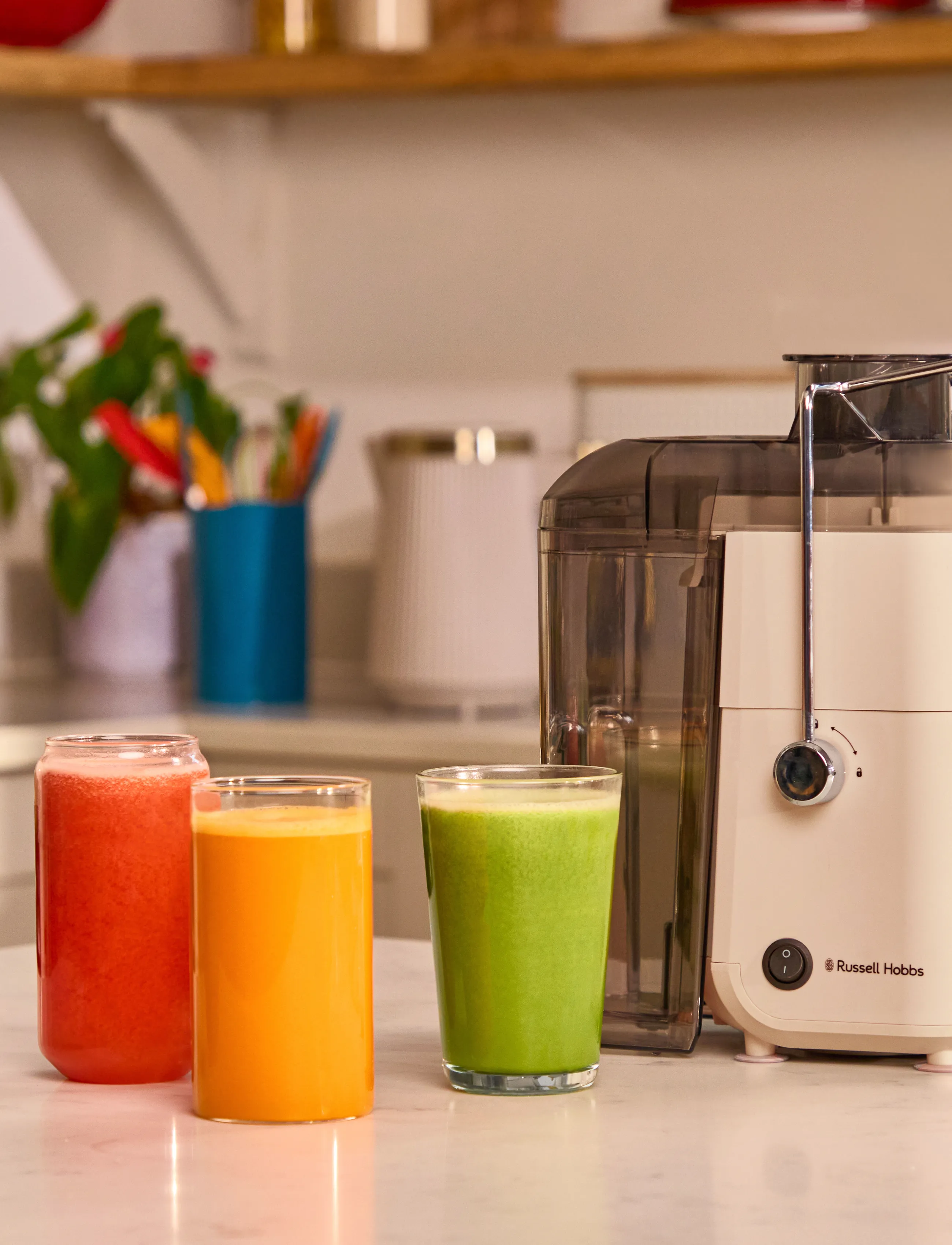 Russell Hobbs - JuiceLuxe™ Stone Juicer - Övriga köksmaskiner - beige - 4
