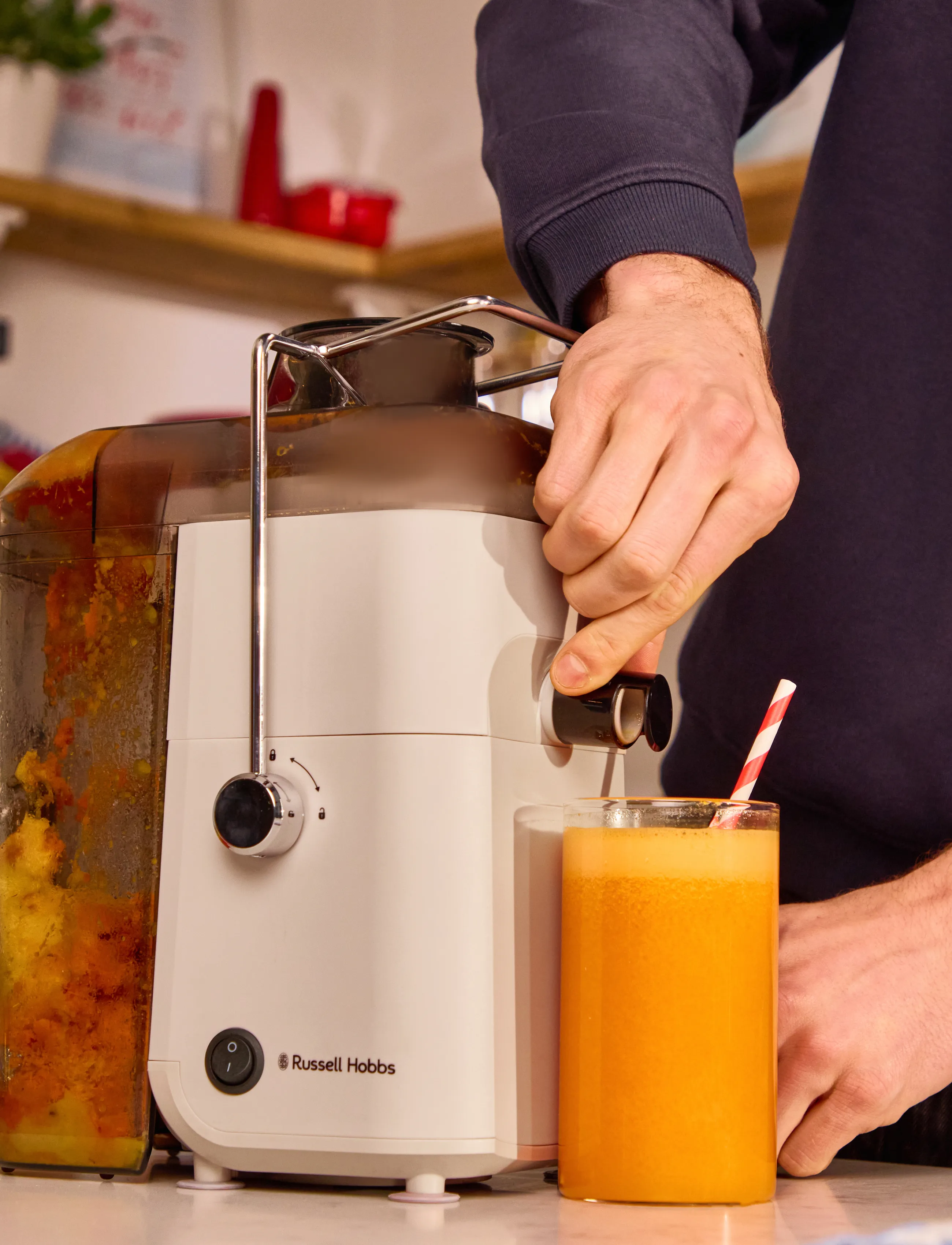 Russell Hobbs - JuiceLuxe™ Stone Juicer - Övriga köksmaskiner - beige - 5