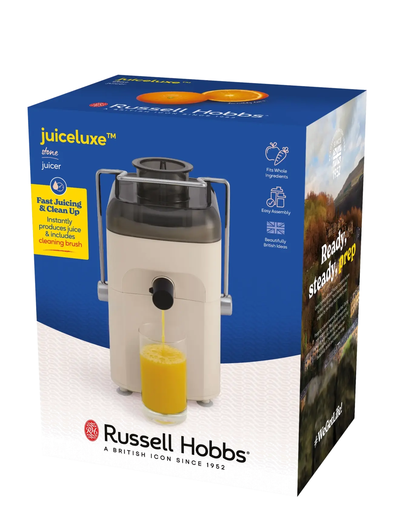 Russell Hobbs - JuiceLuxe™ Stone Juicer - Övriga köksmaskiner - beige - 2
