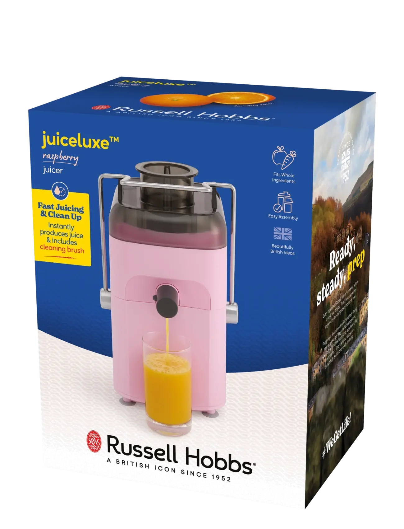 Russell Hobbs - JuiceLuxe™ Raspberry Juicer - Øvrige køkkenmaskiner - pink - 3