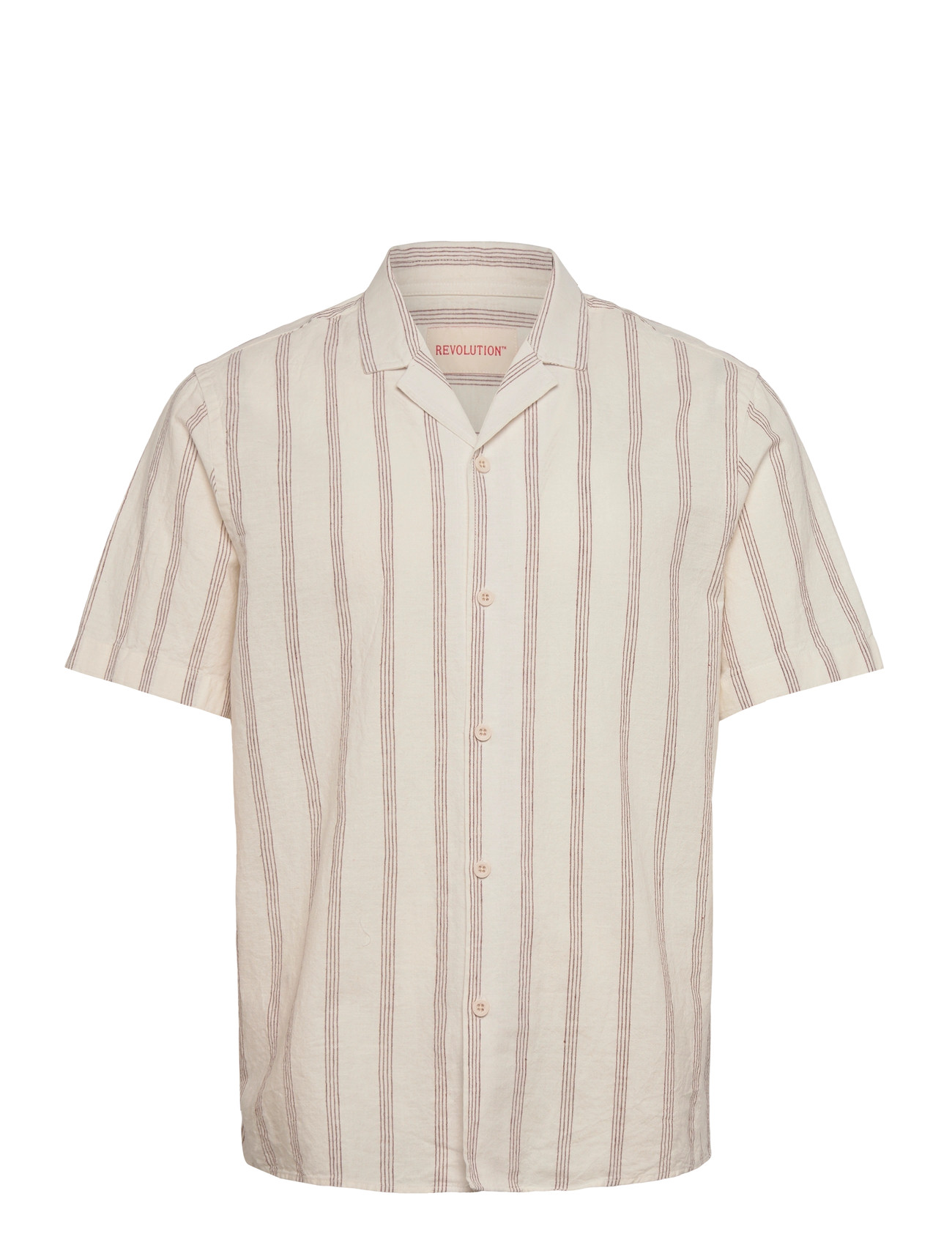 Revolution Short-Sleeved Cuban Shirt - - S 1