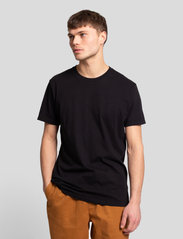 Revolution - Regular fit round neck t-shirt - najniższe ceny - black - 2