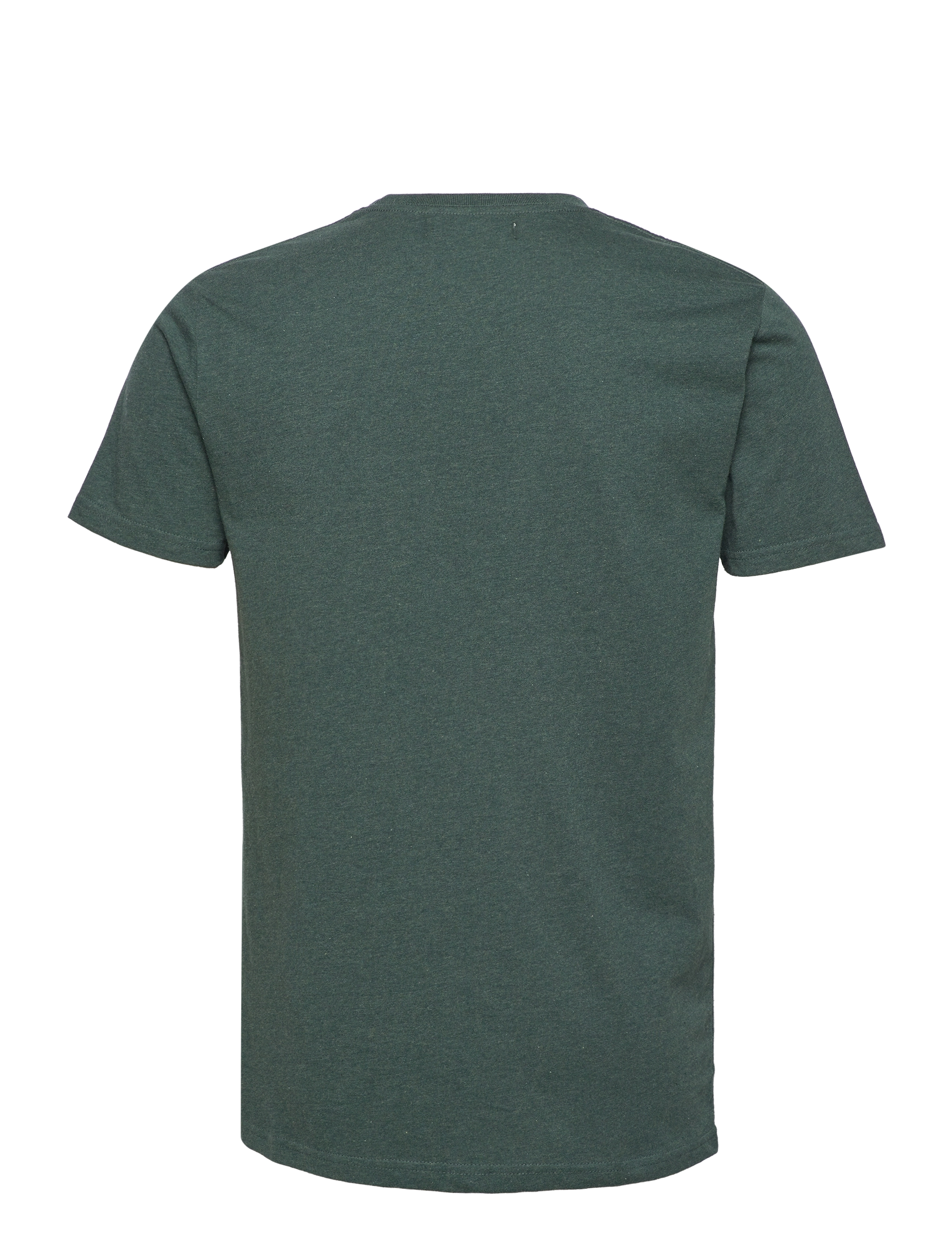Revolution - Regular fit round neck t-shirt - darkgren-m - 2
