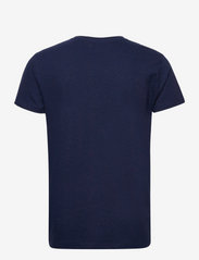 Revolution - Regular fit round neck t-shirt - mažiausios kainos - navy-mel - 1