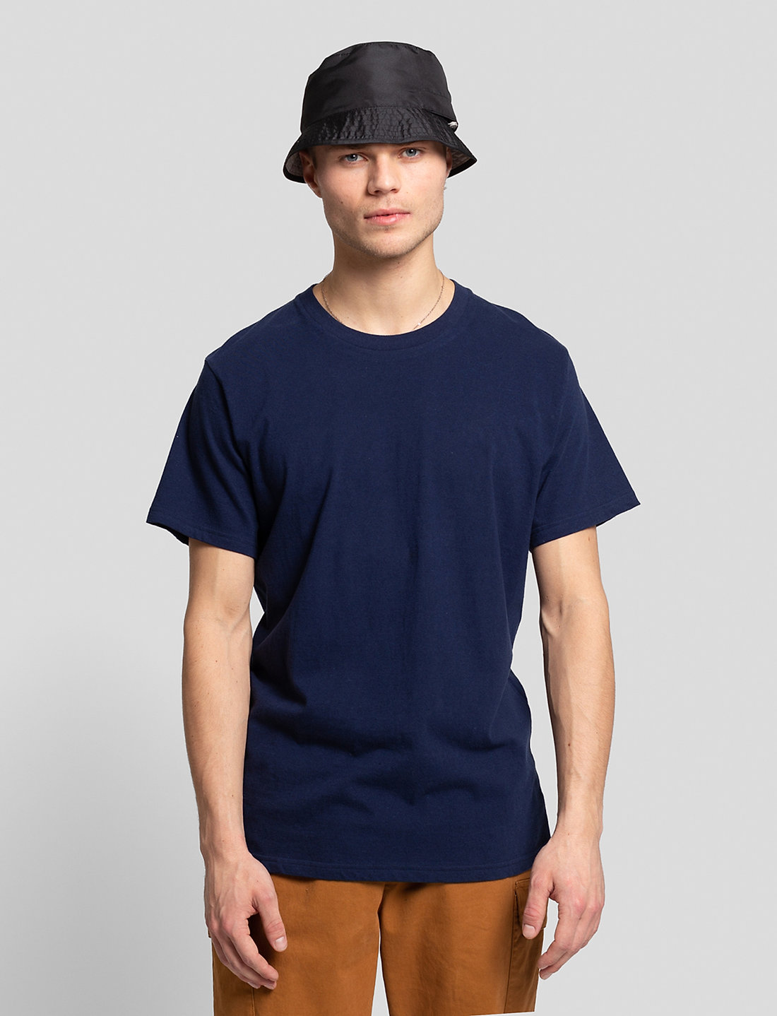 Revolution - T-shirt - kurzärmelig - navy-mel - 0