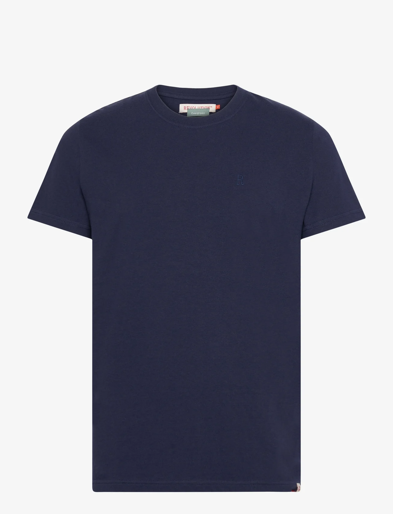 Revolution - Regular T-shirt - laveste priser - navy-mel - 0