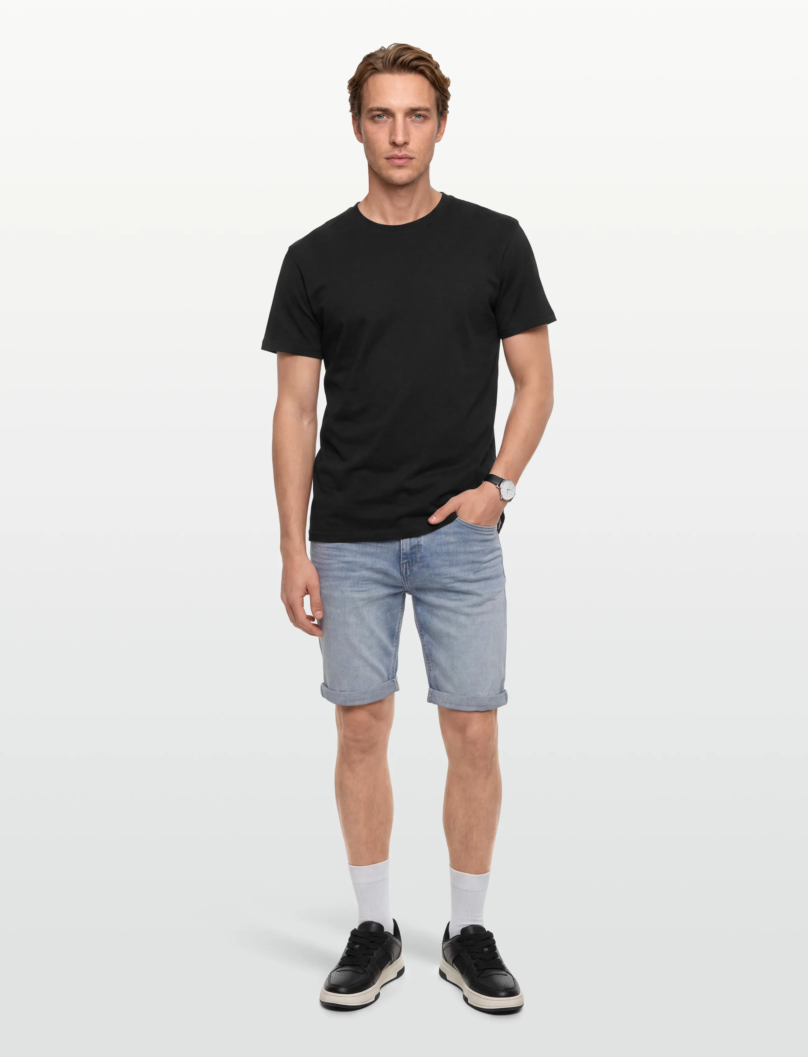 Revolution Loose T-Shirt, XXL, T-shirts, Schwarz - Short-sleeved, Männerswear