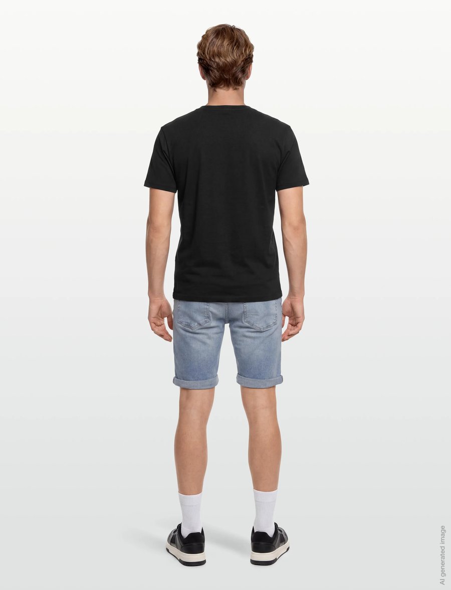 Revolution - Loose T-shirt - kortärmade t-shirts - black - 4