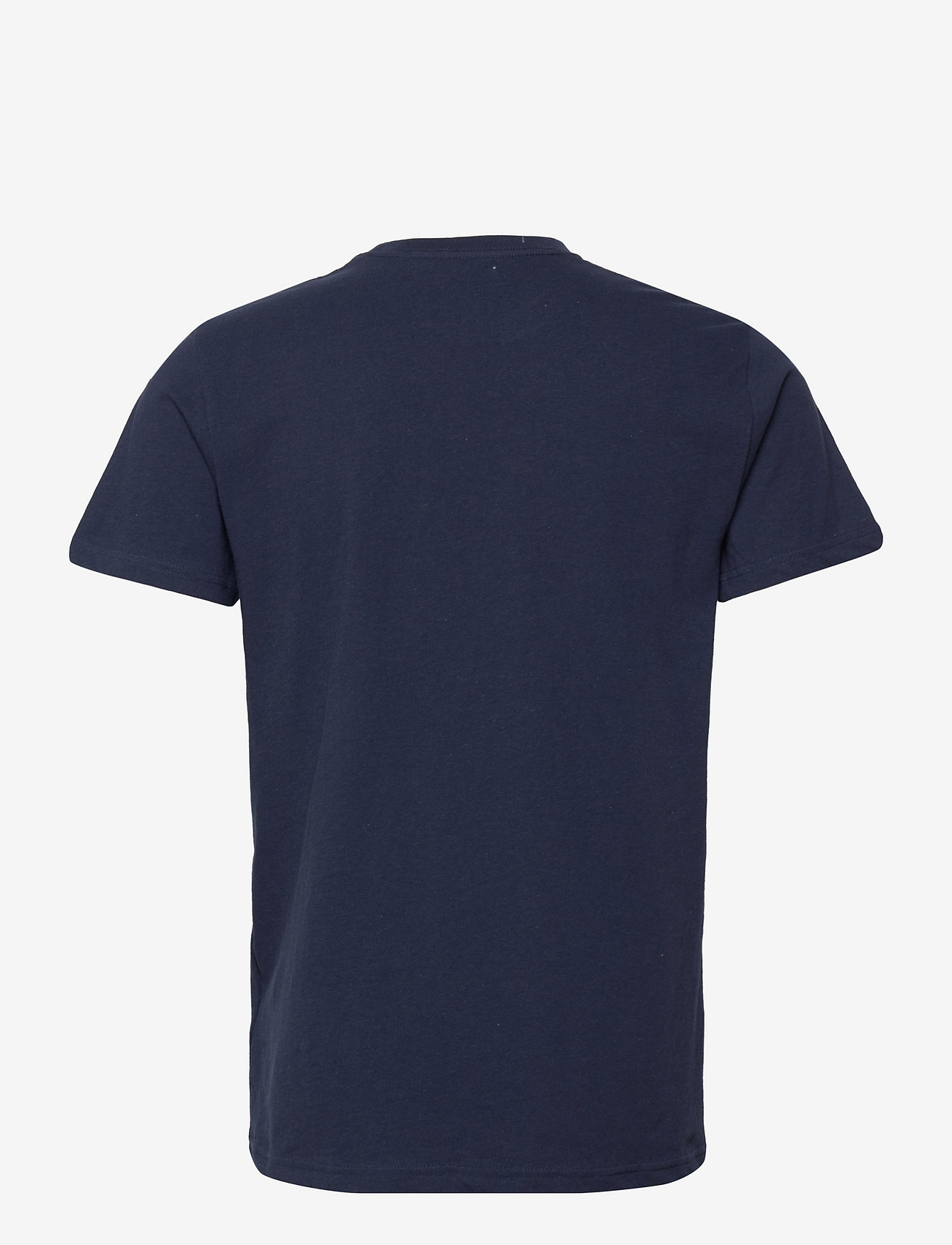 Revolution - Regular fit t-shirt with tuft embroidery - navy-mel - 1
