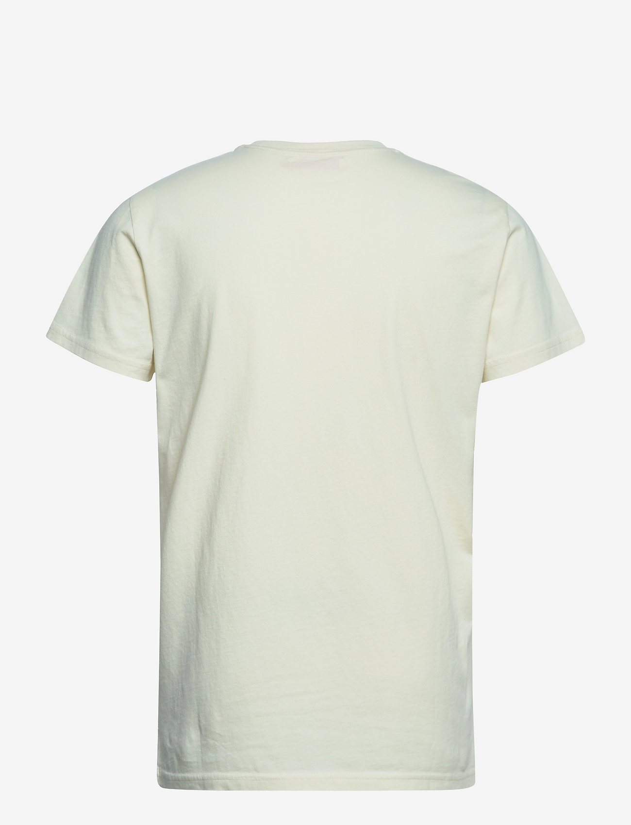 Revolution - Regular fit t-shirt with pocket and embroidery - offwhite - 1