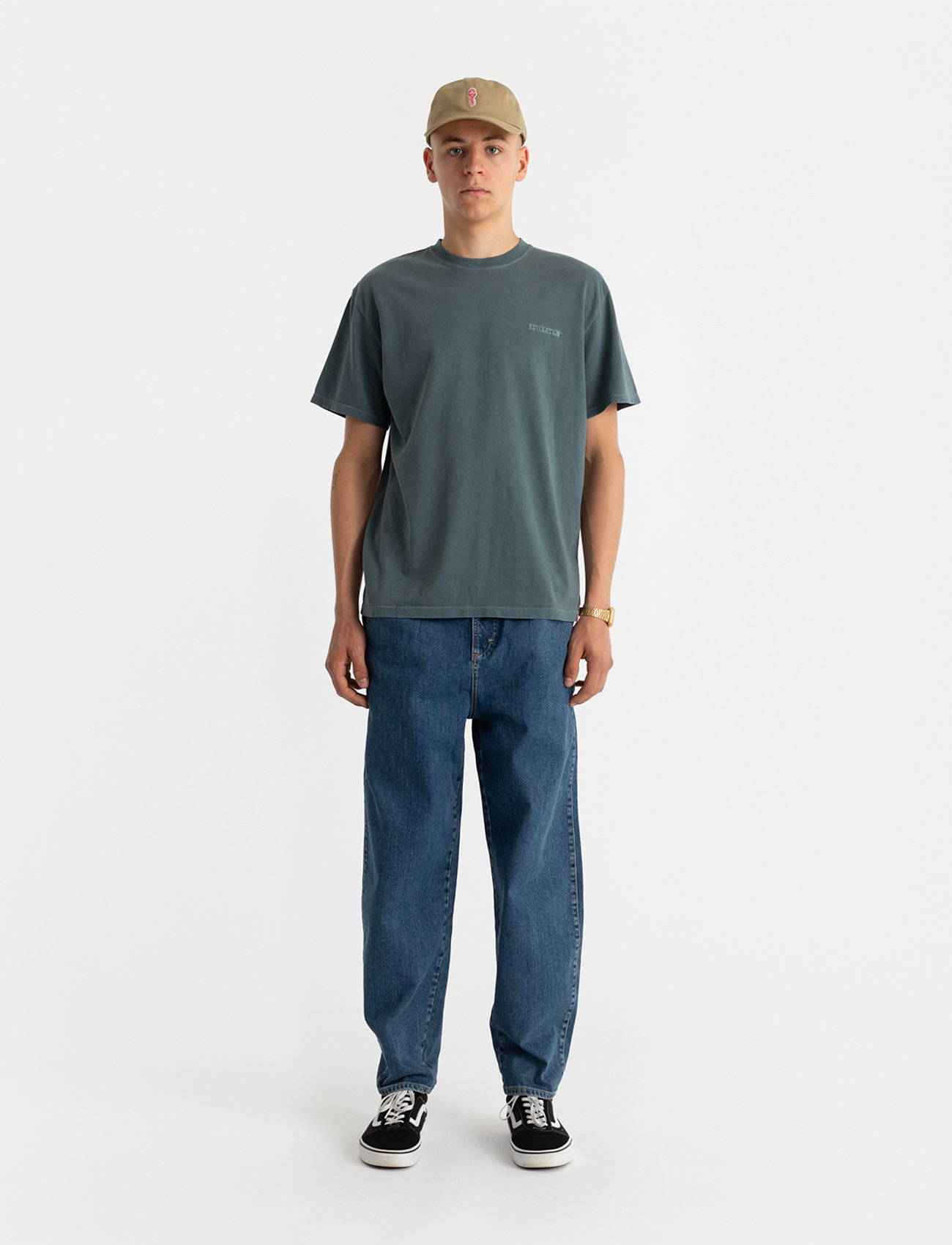 Revolution - Loose T-shirt - dustblue - 3