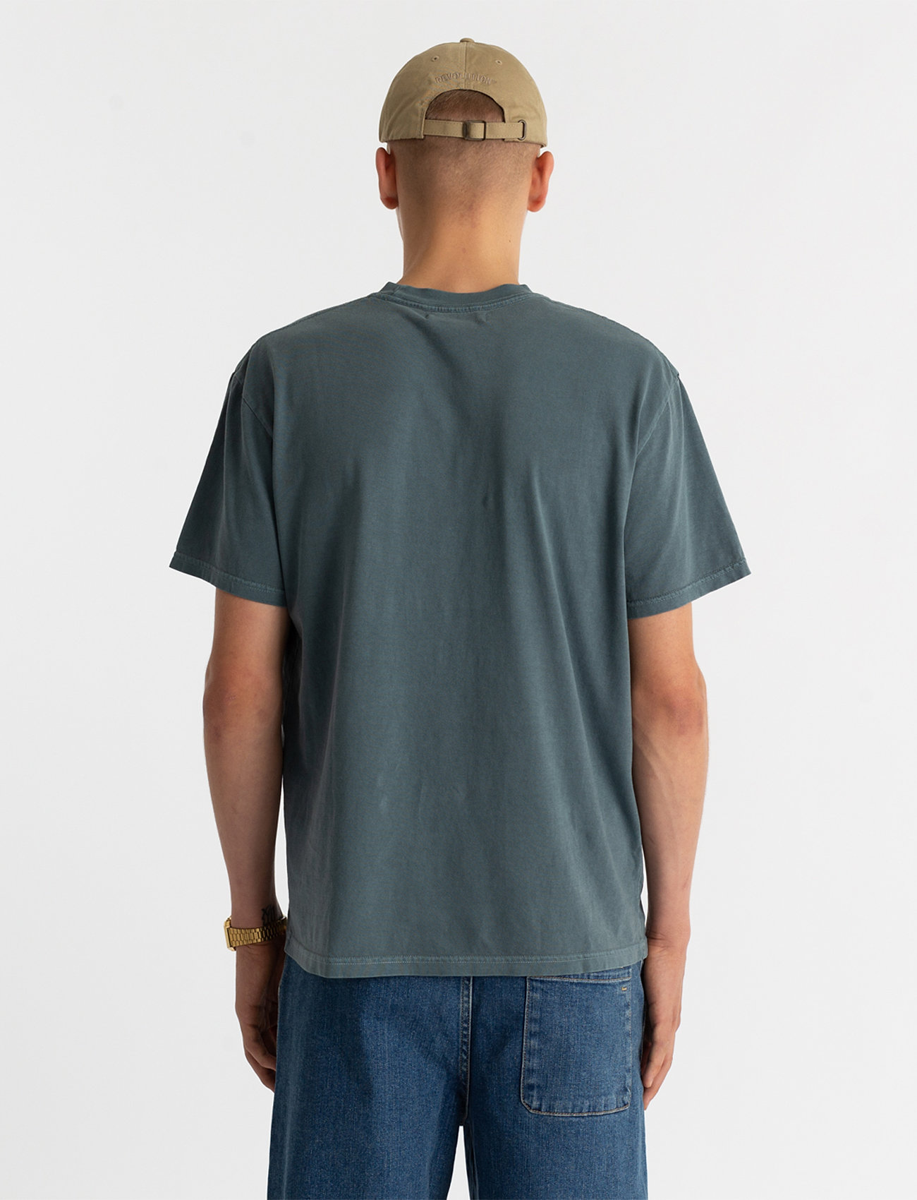 Revolution - Loose T-shirt - dustblue - 4