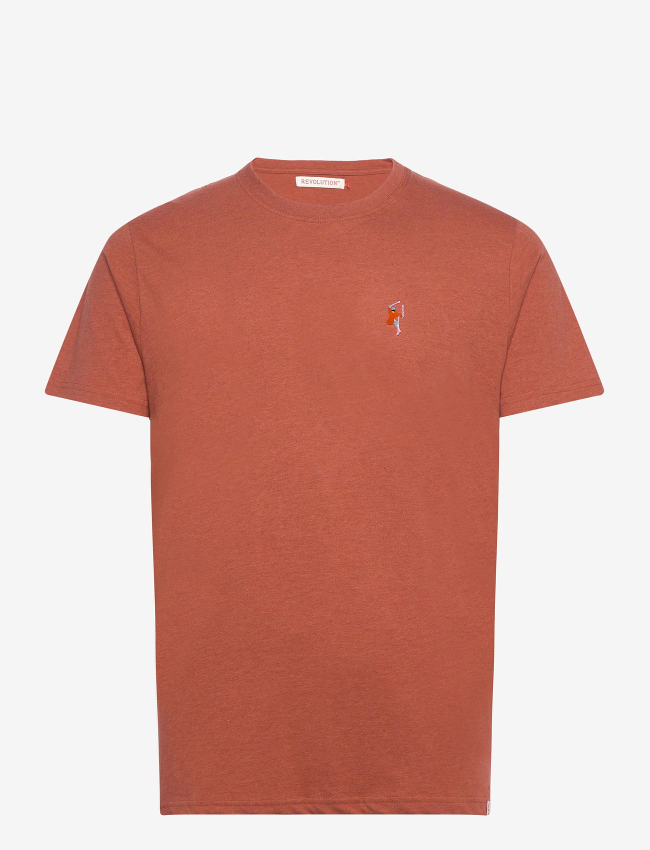 Revolution - Regular T-shirt - orange-melange - 0