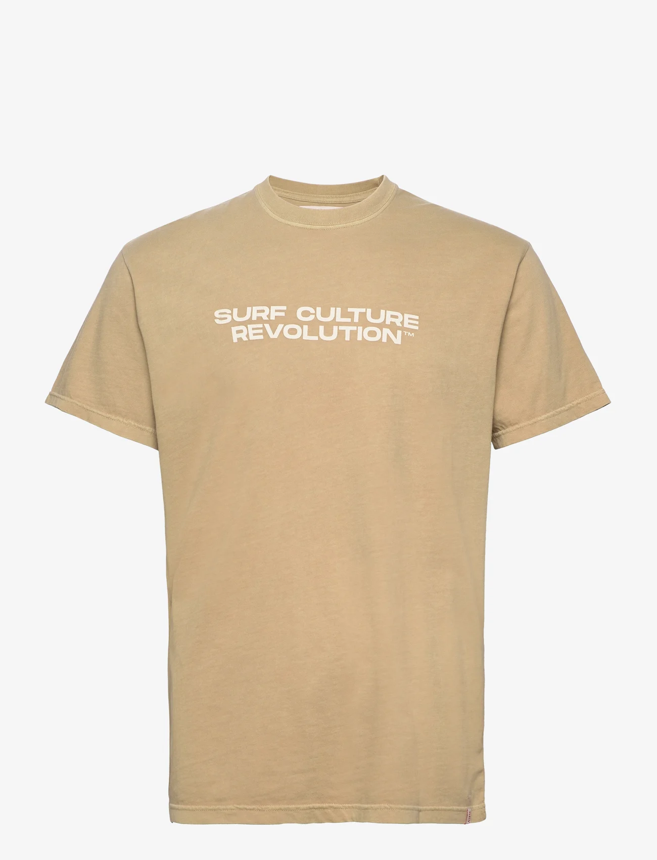 Revolution - Loose T-shirt - mažiausios kainos - khaki - 0