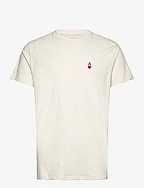 Regular T-shirt - OFFWHITE-MELANGE