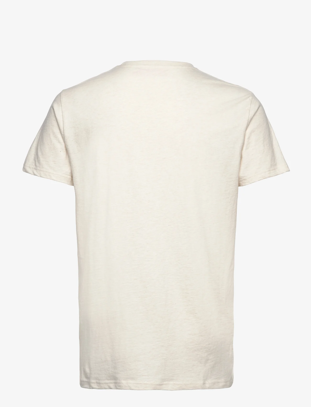 Revolution - Regular T-shirt - kortærmede t-shirts - offwhite-melange - 1