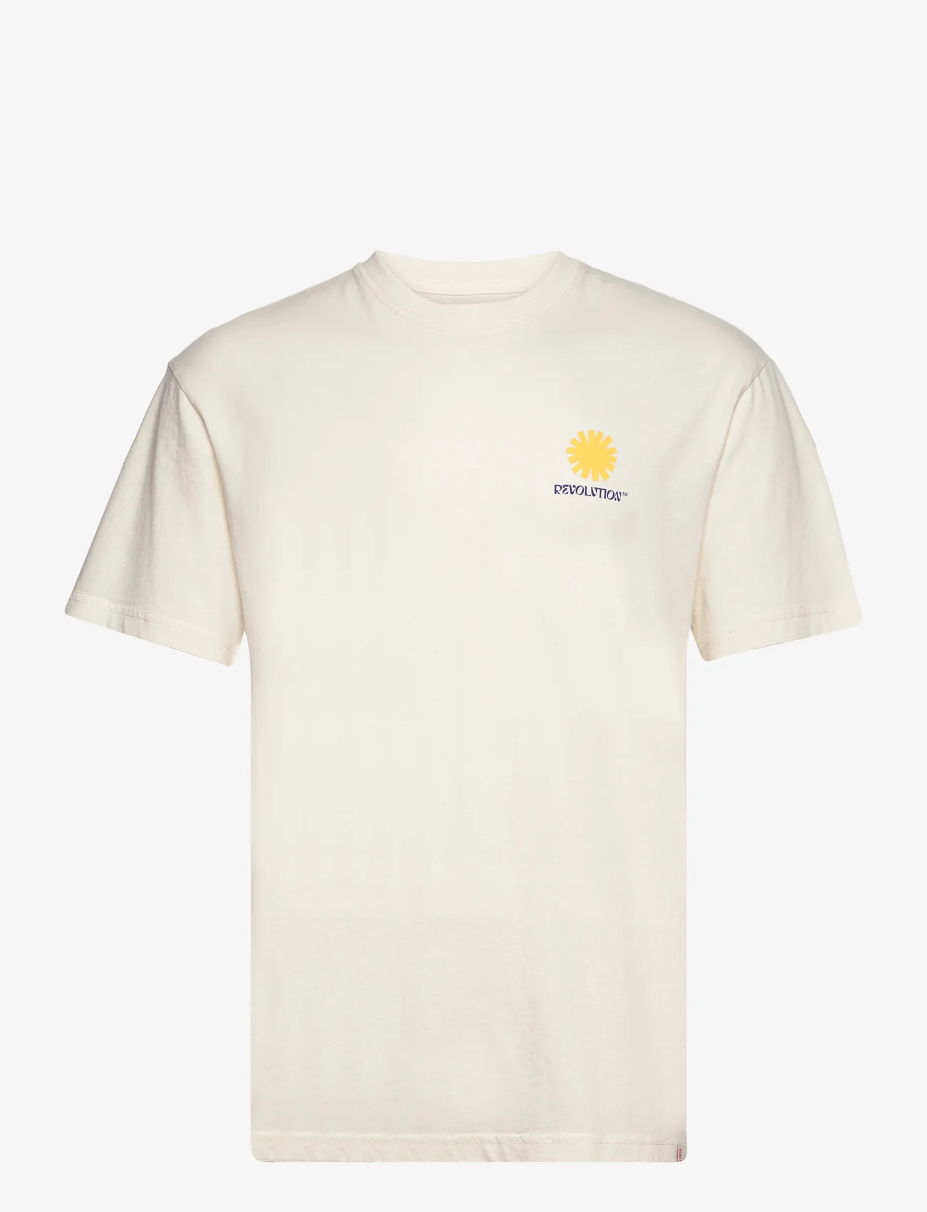 Revolution - Loose t-shirt - mažiausios kainos - offwhite - 0