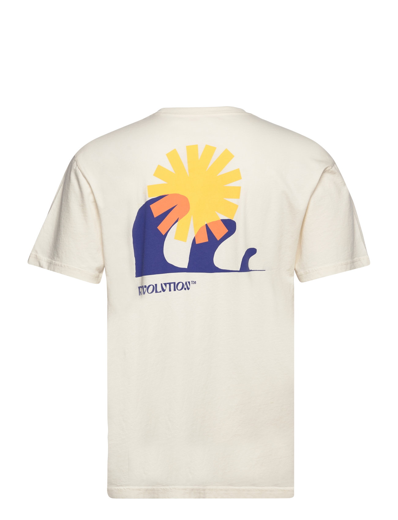 Revolution - Loose t-shirt - kortärmade t-shirts - offwhite - 1