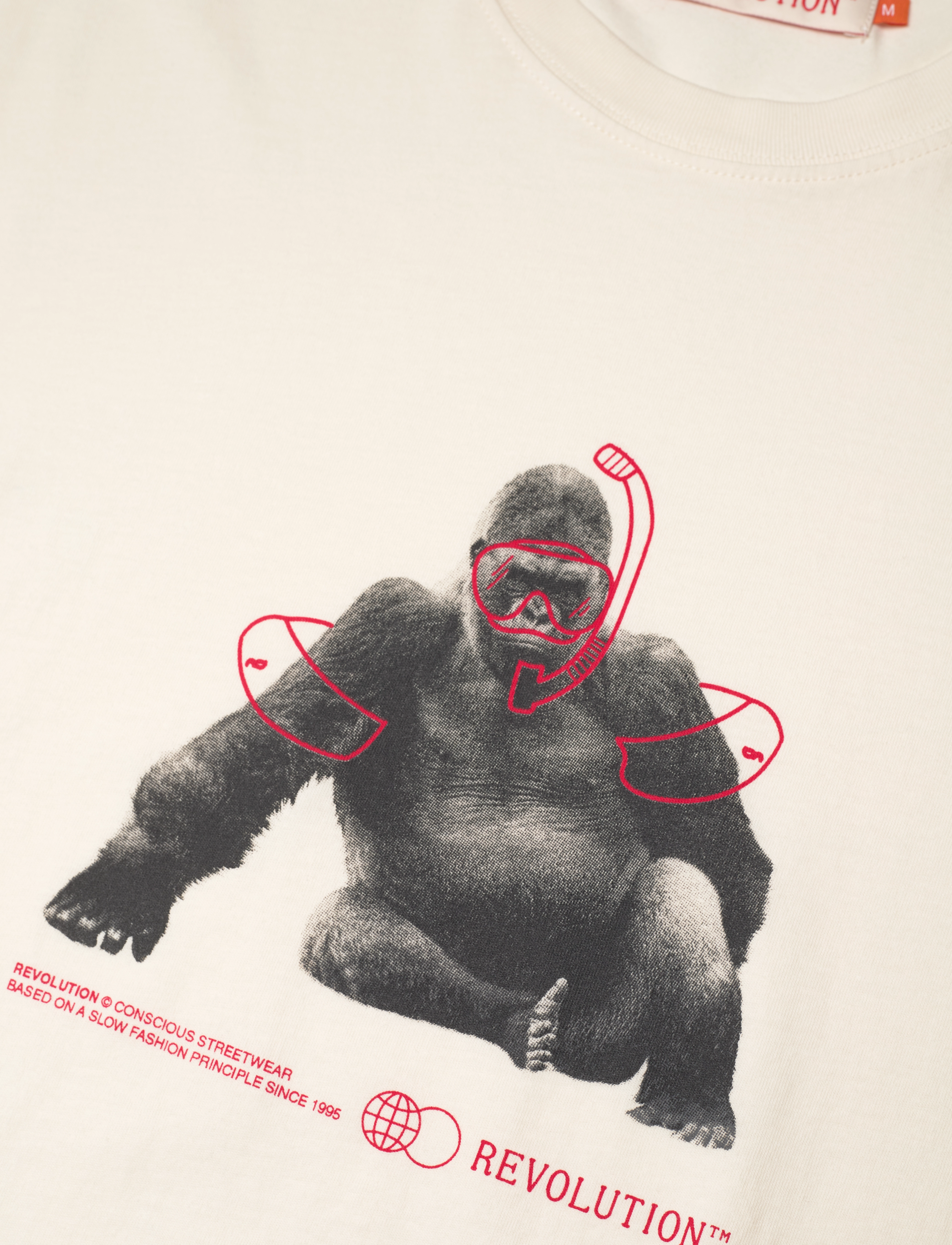 Revolution - Loose t-shirt - offwhite - 2