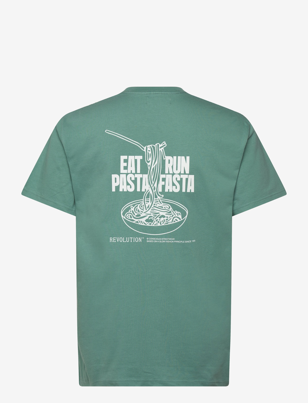 Revolution - Printed T-shirt - dustgreen - 1