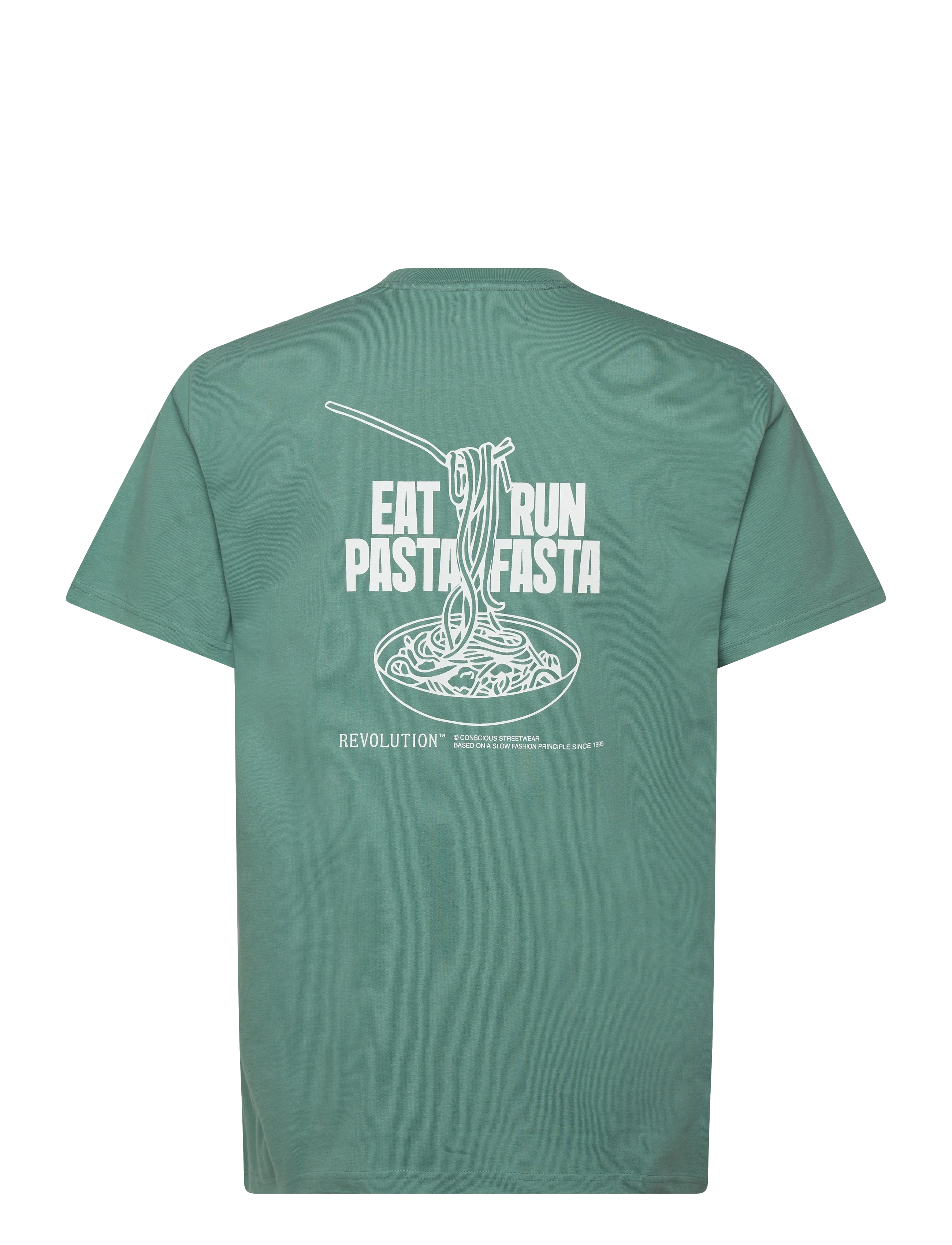 Revolution - Printed T-shirt - dustgreen - 1