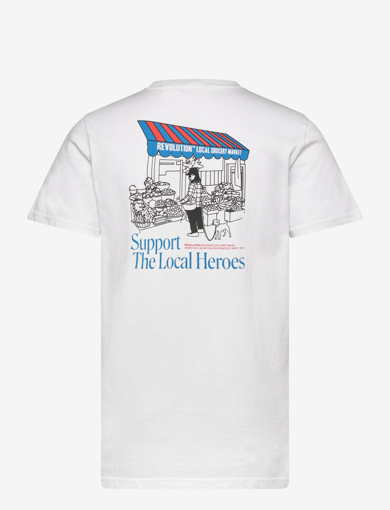 Revolution - Printed T-shirt - herbstliche kleidung - white - 1