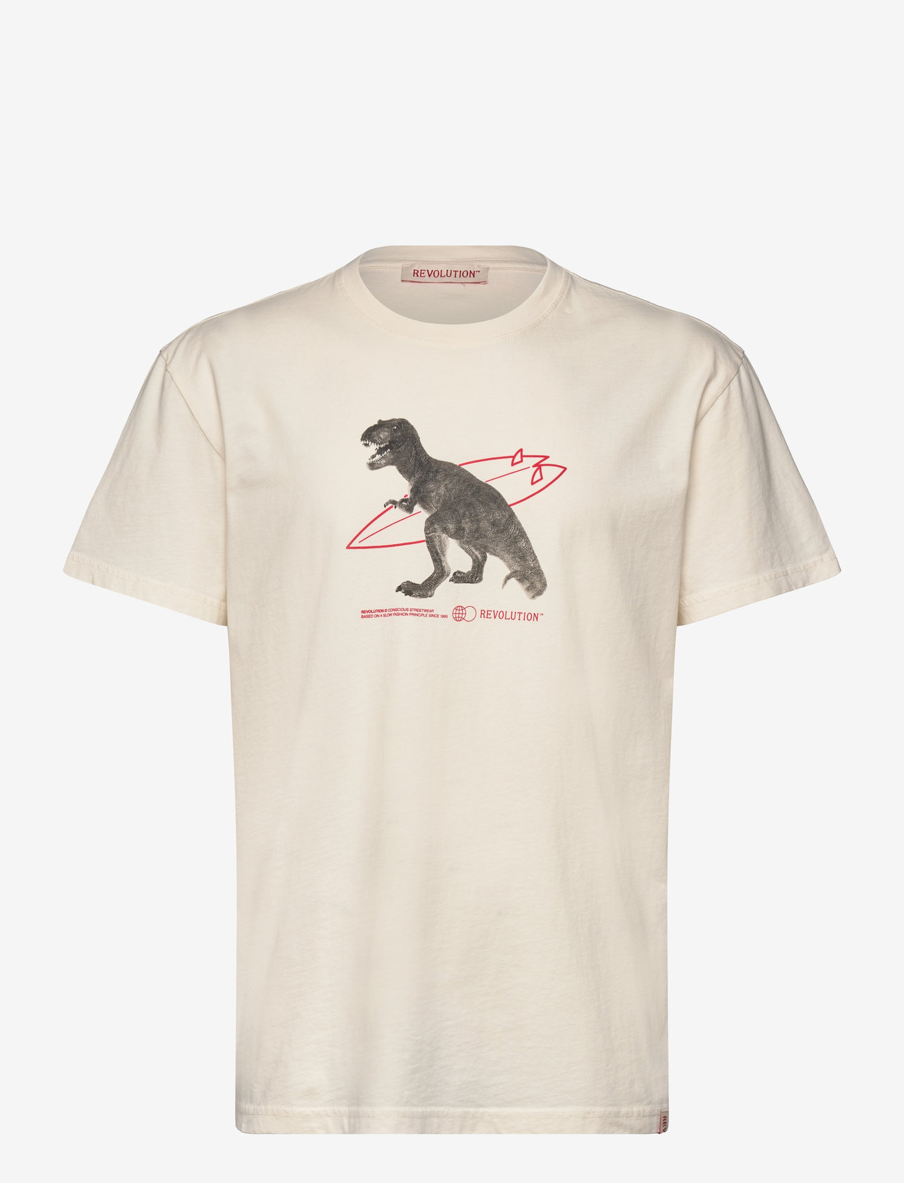 Revolution - Printed T-shirt - autumn clothing - offwhite - 0