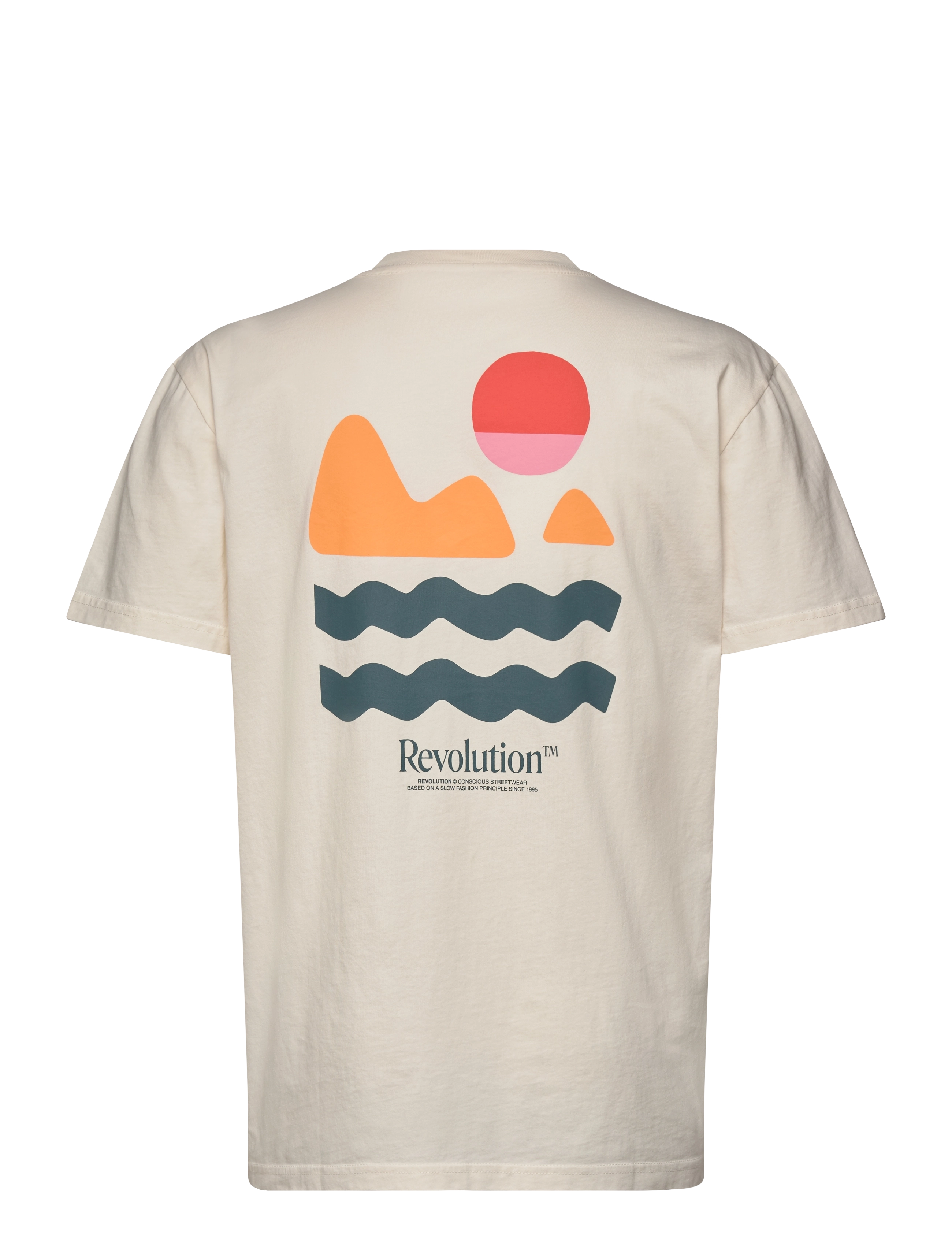 Revolution - Application T-Shirt - offwhite - 1