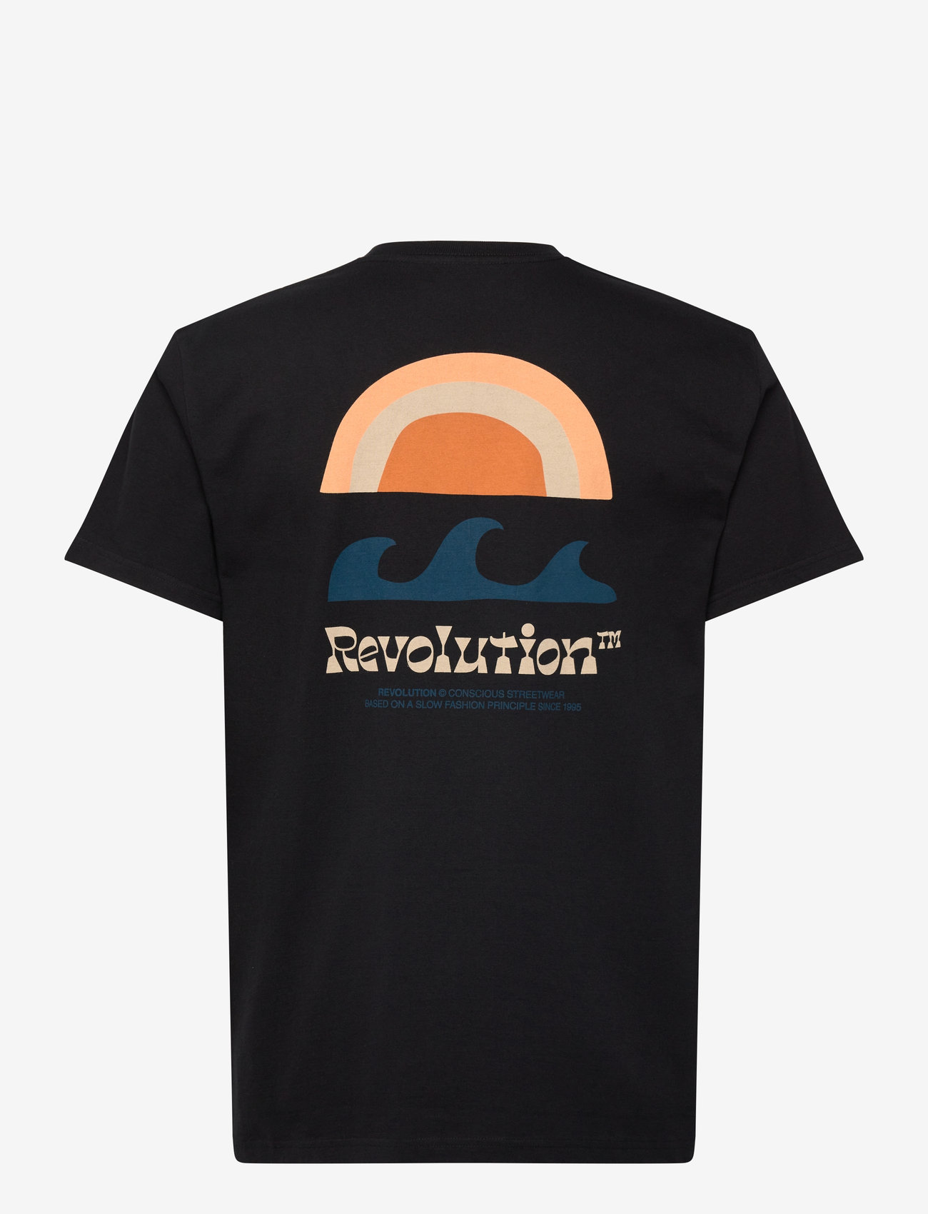 Revolution - Printed T-shirt - sügisesed riided - black - 1