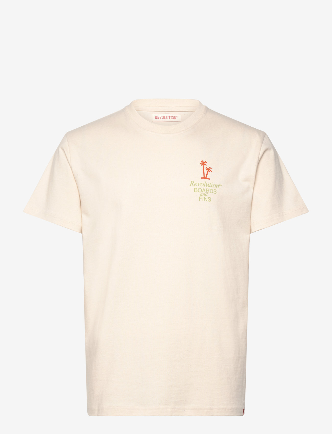 Revolution - Printed T-shirt - kurzärmelig - offwhite - 0