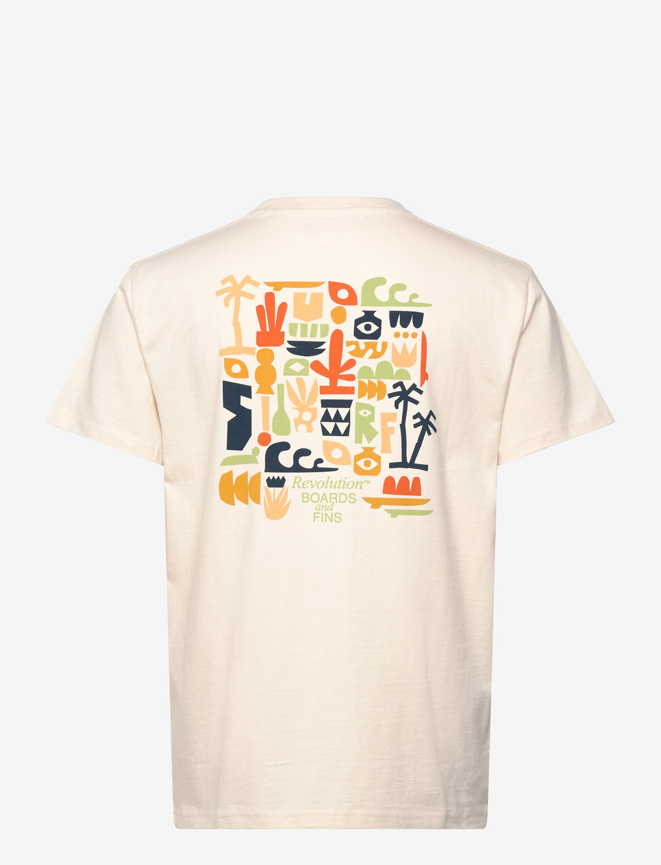 Revolution - Printed T-shirt - kurzärmelig - offwhite - 1