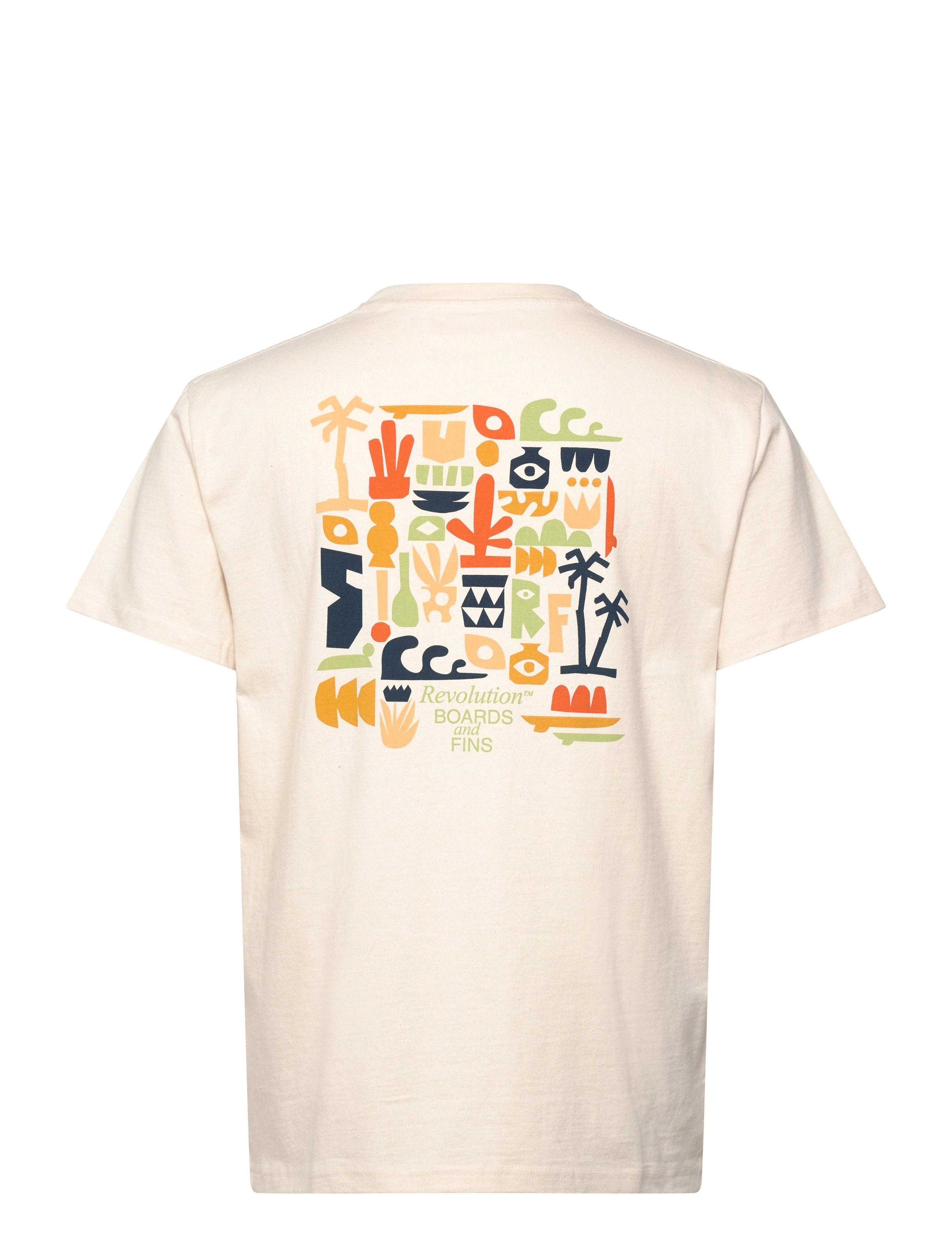 Revolution - Printed T-shirt - offwhite - 1