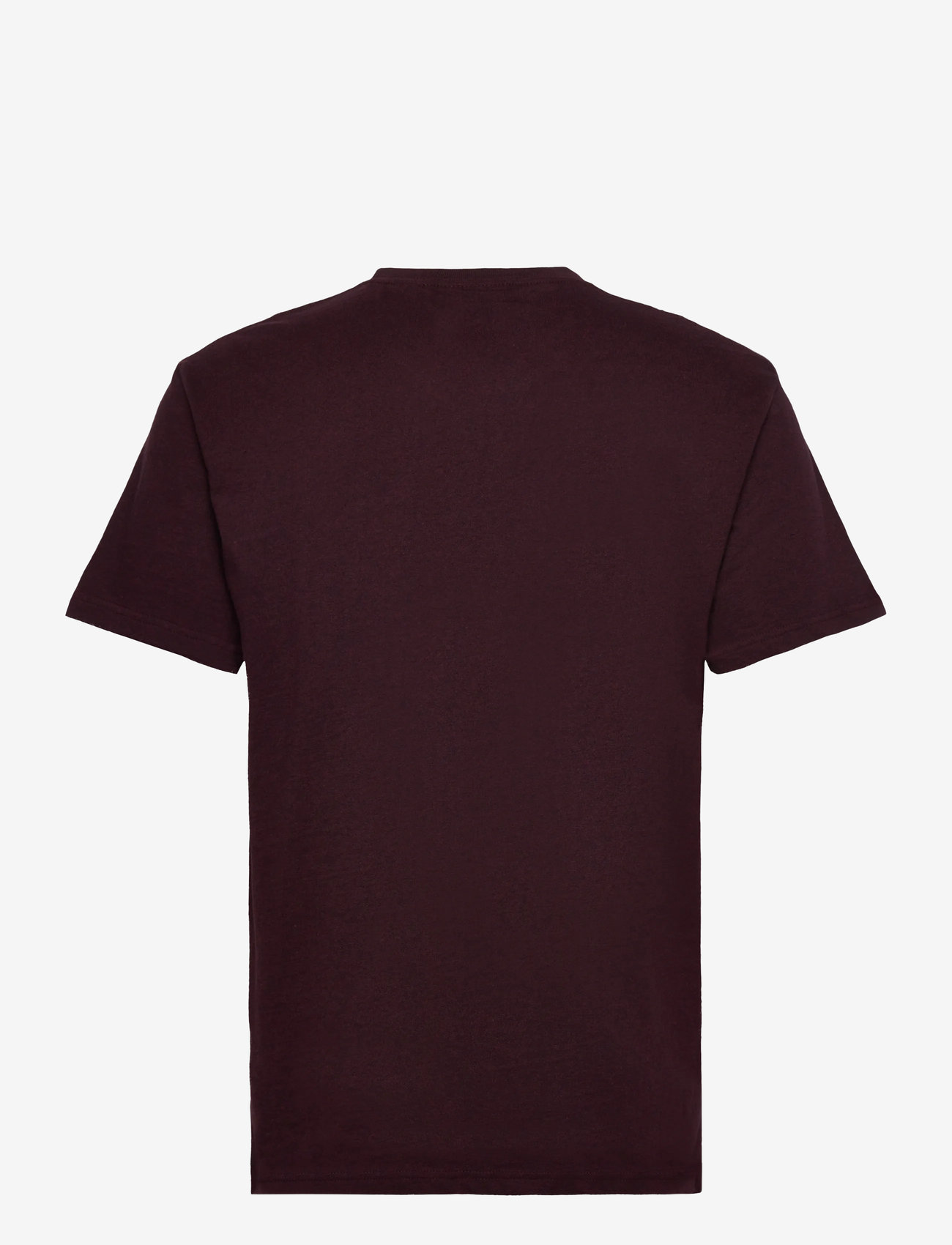 Revolution - Application T-Shirt - kortärmade t-shirts - burgundy - 1