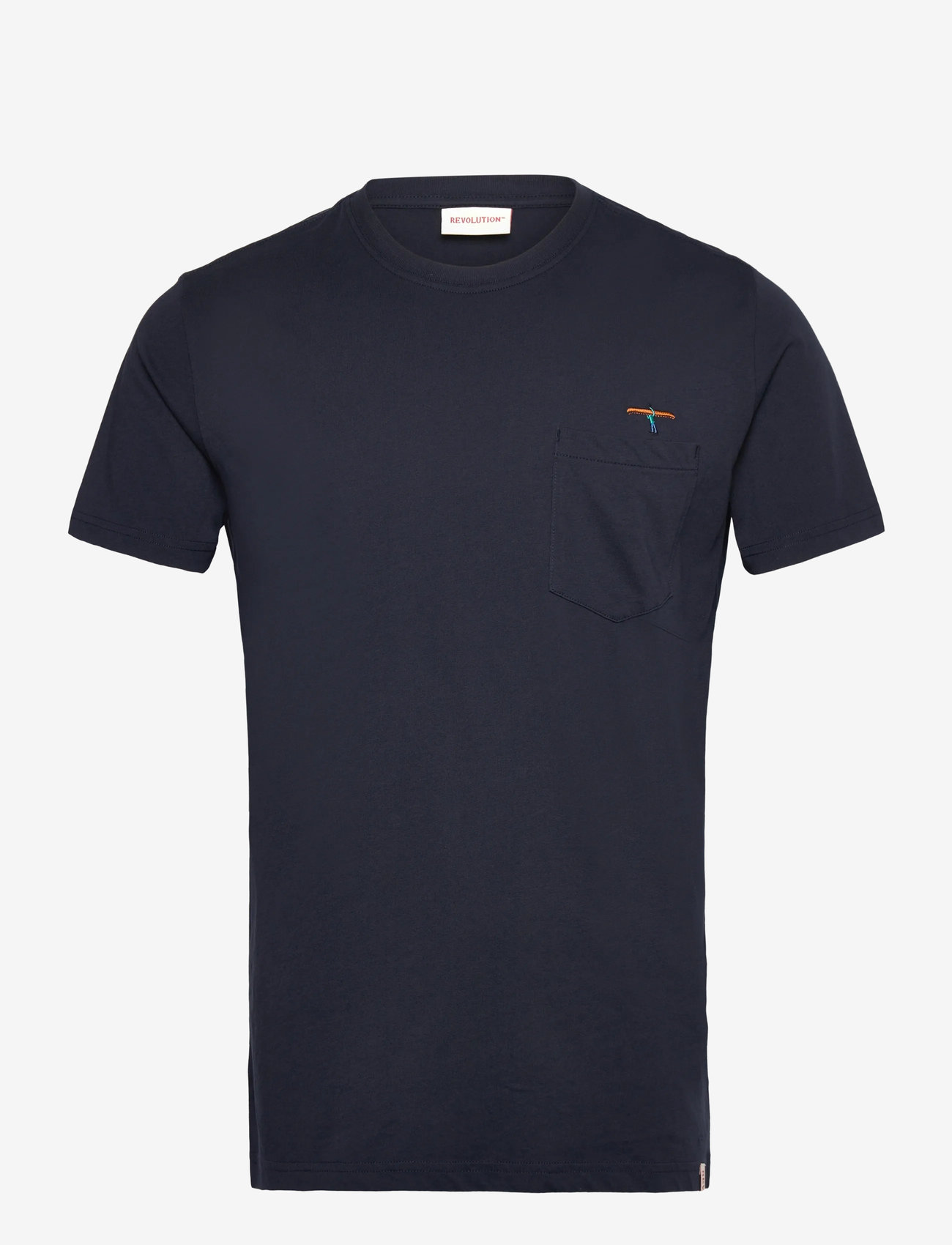 Revolution - Printed T-shirt - kortærmede t-shirts - navy - 0