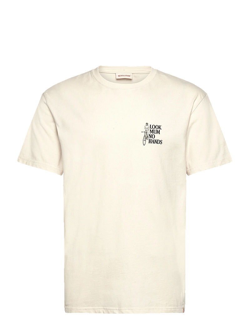 Revolution - Application T-Shirt - lyhythihaiset - offwhite - 0