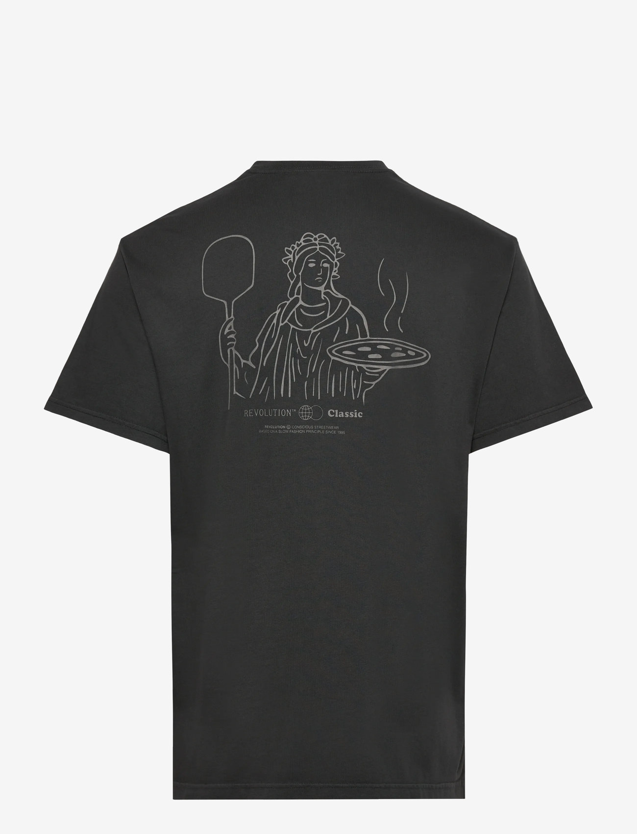 Revolution - Printed T-shirt - kurzärmelig - black - 1