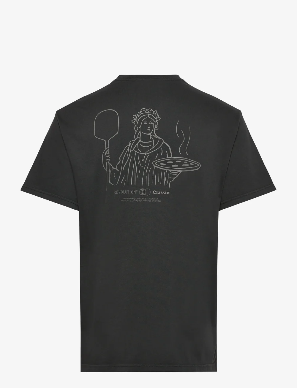 Revolution - Printed T-shirt - kortærmede t-shirts - black - 1