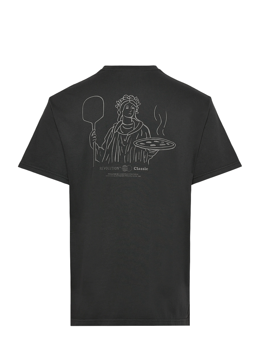 Revolution - Printed T-shirt - marškinėliai trumpomis rankovėmis - black - 1