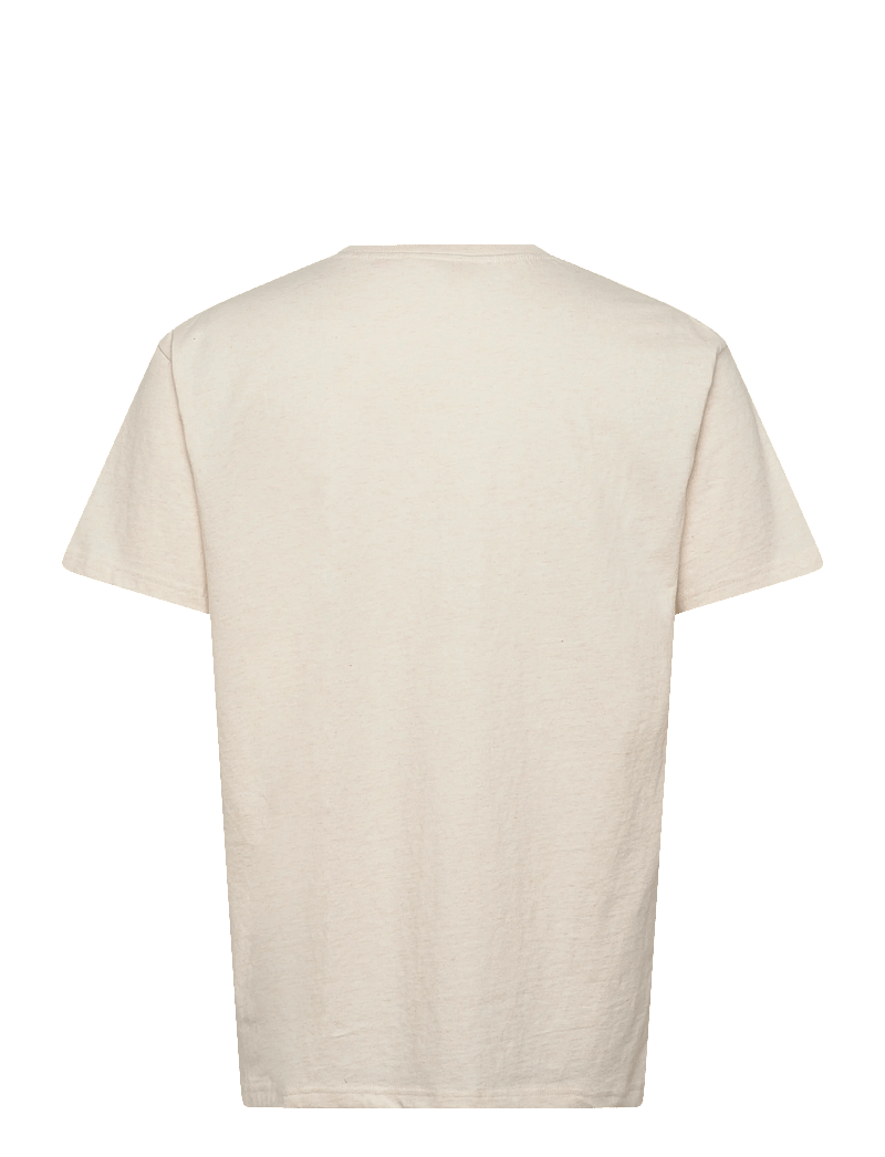 Revolution - Application T-Shirt - kortärmade t-shirts - offwhite-melange - 2