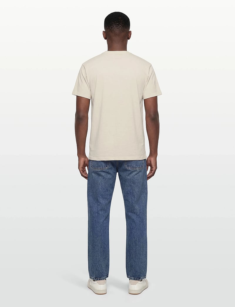 Revolution - Application T-Shirt - kortärmade t-shirts - offwhite-melange - 4