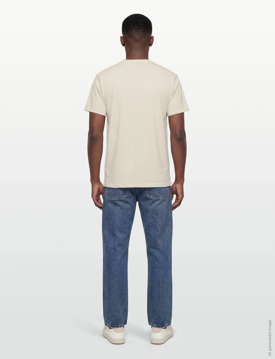 Revolution - Application T-Shirt - kurzärmelig - offwhite-melange - 4