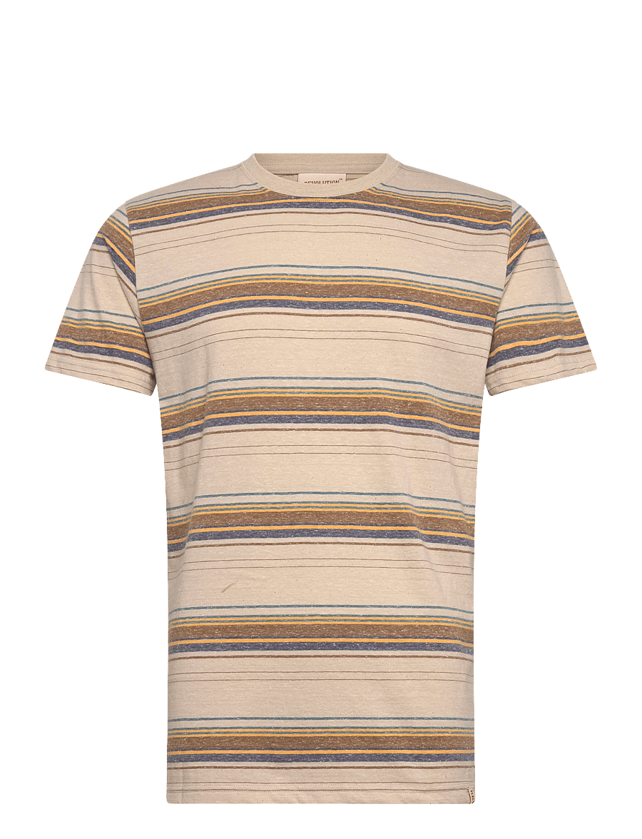 Revolution - Regular T-shirt - kortærmede t-shirts - offwhite - 0