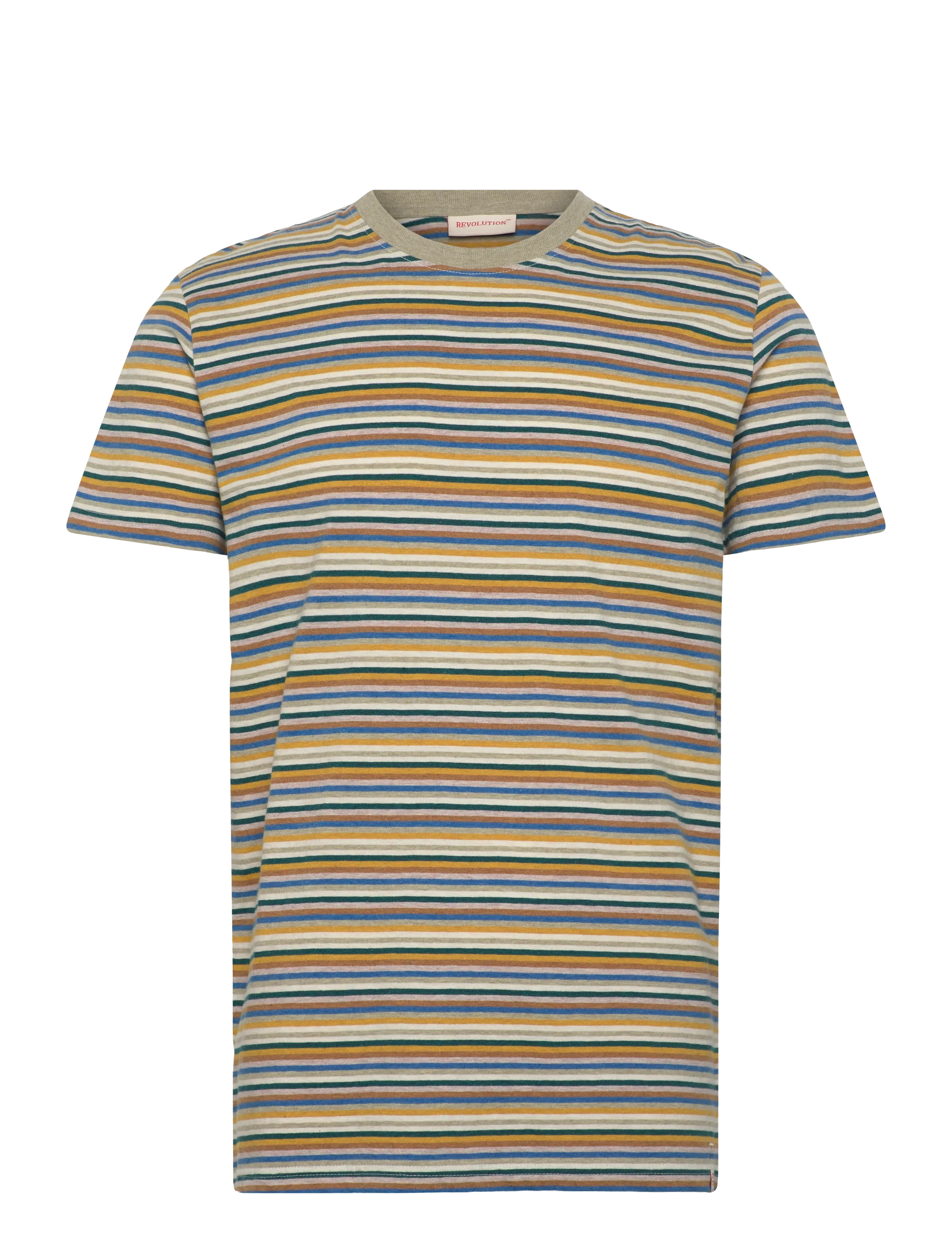 REVOLUTION Regular T-Shirt Patterned - XXL - Herren